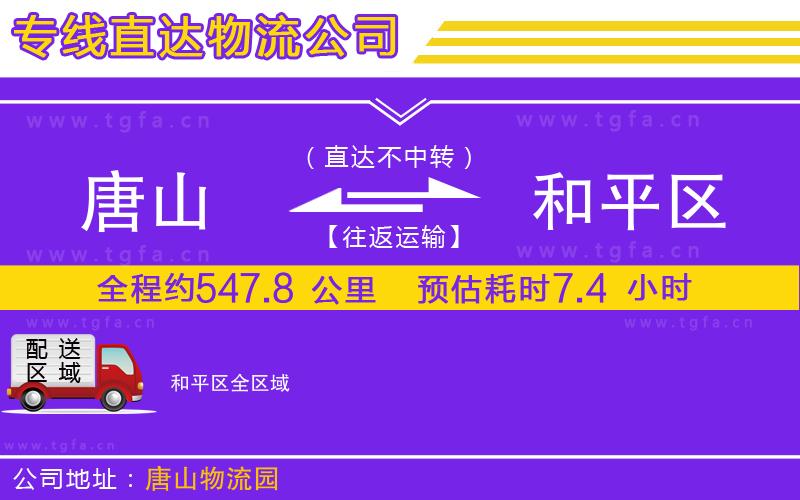 唐山到和平區(qū)貨運(yùn)公司