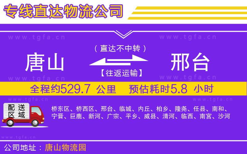 唐山到邢臺貨運公司