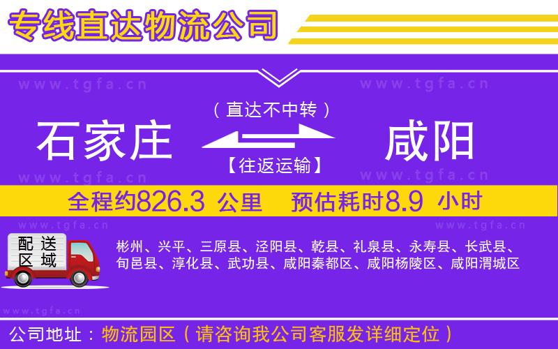 石家莊到咸陽(yáng)物流專(zhuān)線(xiàn)