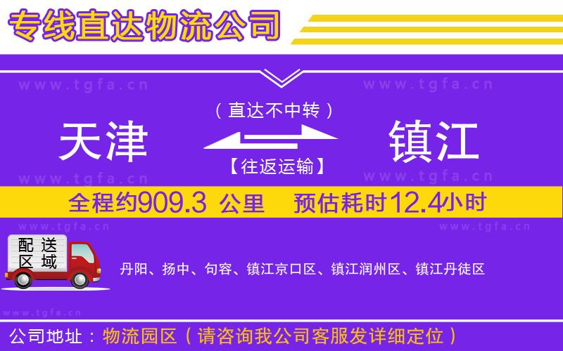 天津到鎮(zhèn)江物流專線