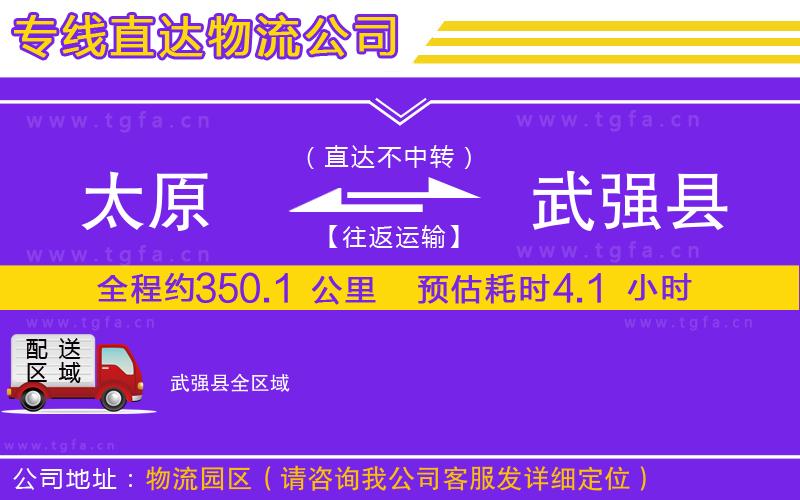 太原到武強縣物流專線