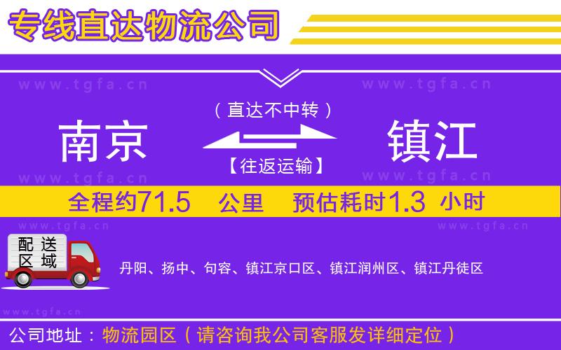 南京到鎮(zhèn)江物流公司